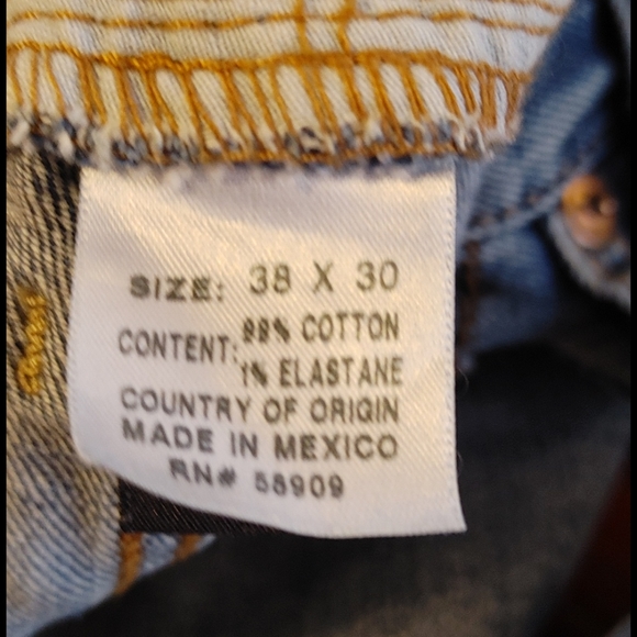 Cremieux Men's jeans straight leg size 38/30. - Picture 8 of 8